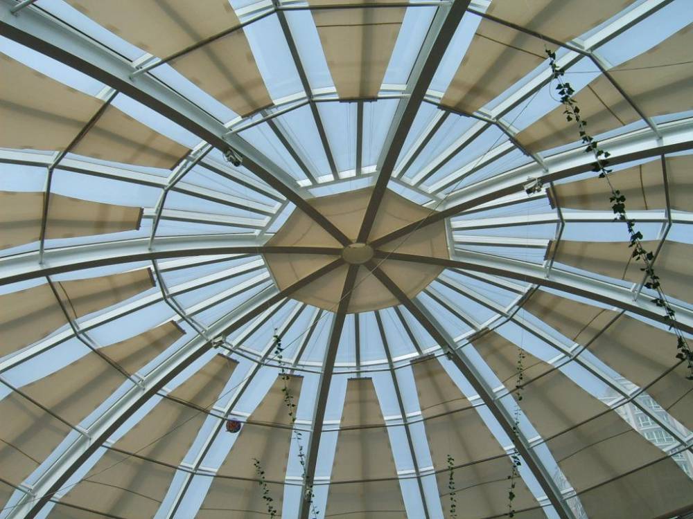 电动天棚帘fts电动遮阳帘厂家定制电动天棚帘杭州电动天棚帘上门测量