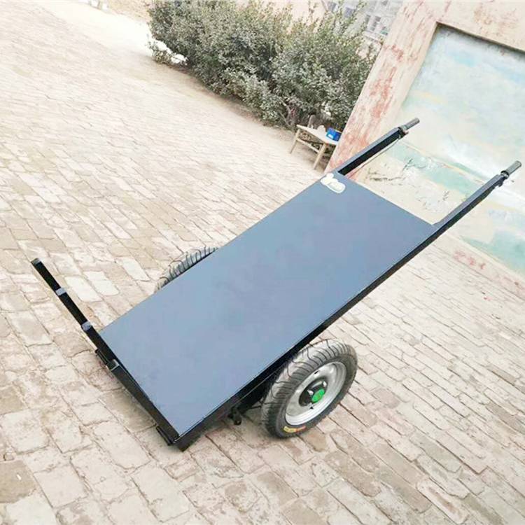 可定制窑厂电动拉砖车工地加气砖空心砖背砖运输车平板干坯车