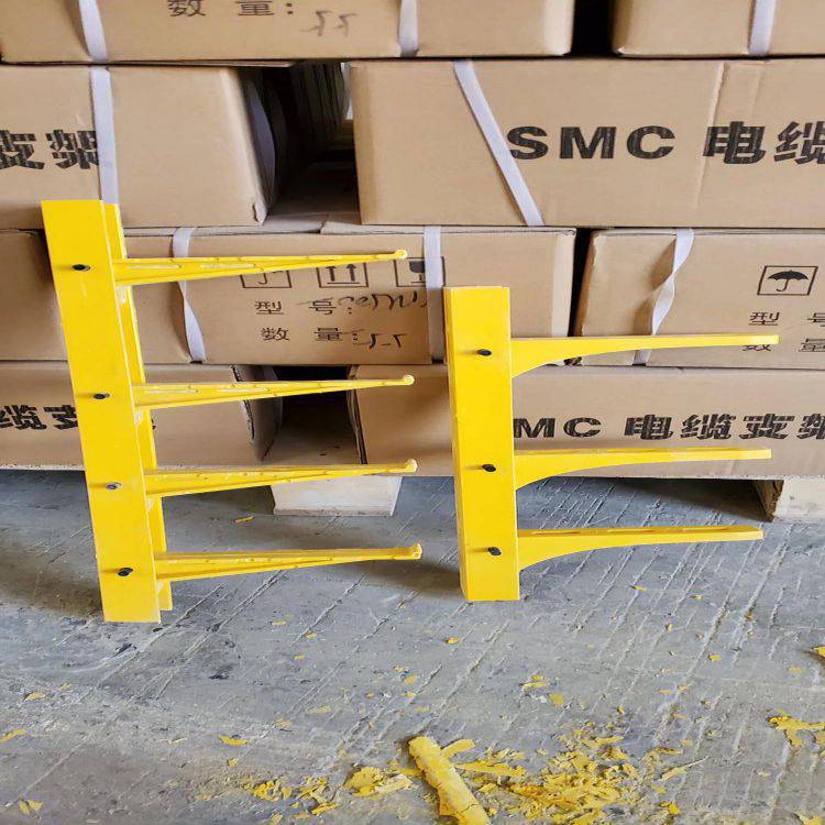 三联式地铁电缆支架玻璃钢梯子架smc固定支架