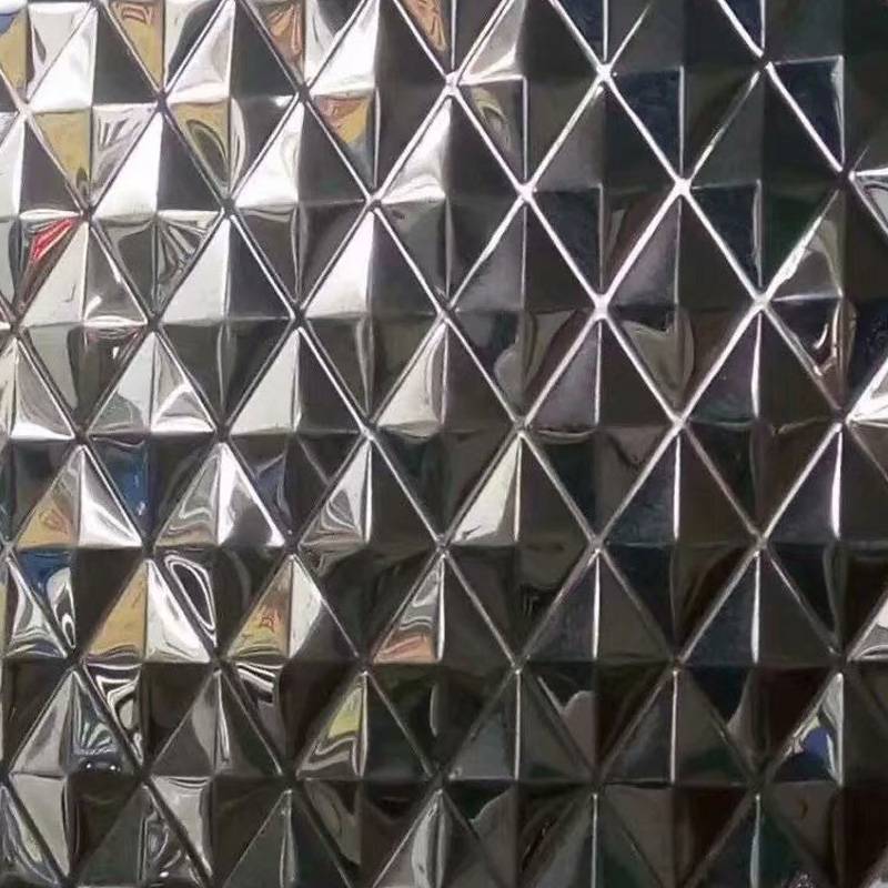 水滴纹不锈钢压花板红古铜不锈钢立体冲压板吊顶装饰材料批发厂