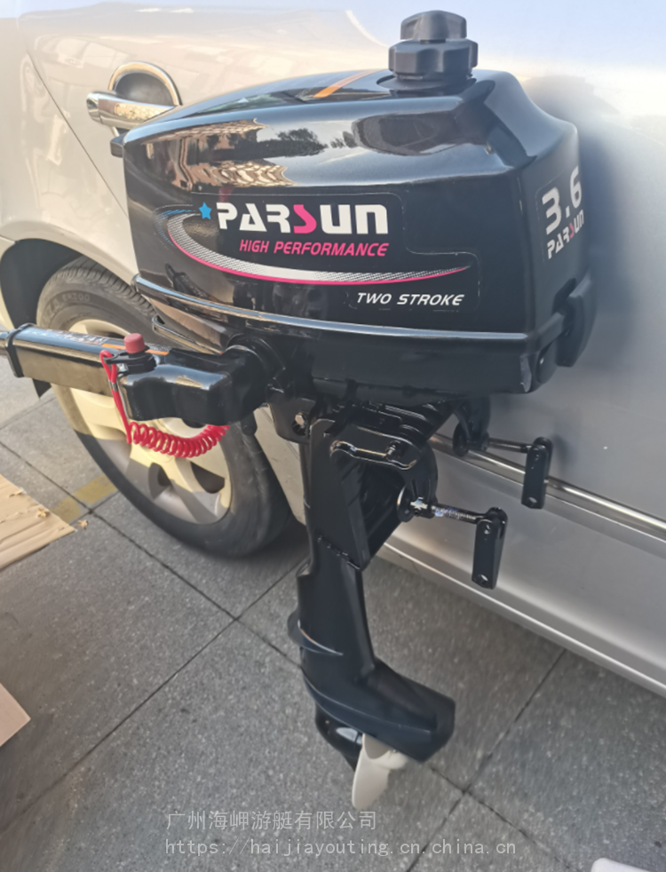 国产船外机百胜橡皮艇舷外机船用挂机二冲程35马力