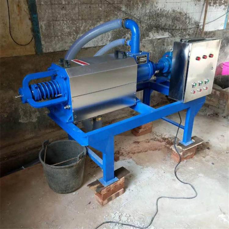 绿色解决粪便水分挤干机润丰全自动奶牛粪固液分离机