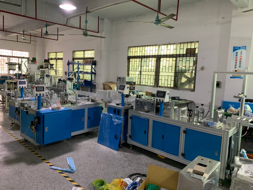 【厂家直销维进智能全自动一拖二内耳带口罩机 医用口罩机 民用口罩机