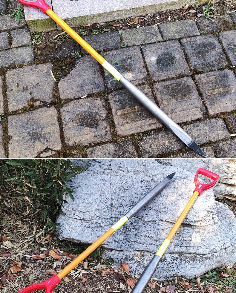 破冰钢钎撬棍钢凿子冰钎冰川冰串冰穿冰窜消防救援开冰钓破冰凿