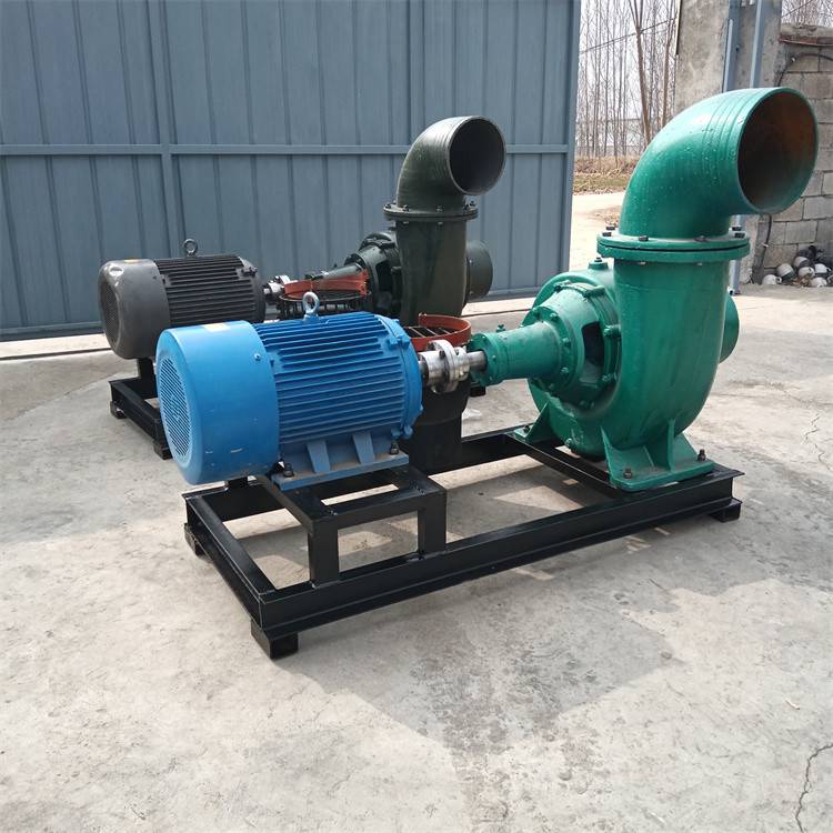 蔬菜基地灌溉泵8寸大口径防汛排涝泵柴油机抽水泵排涝泵