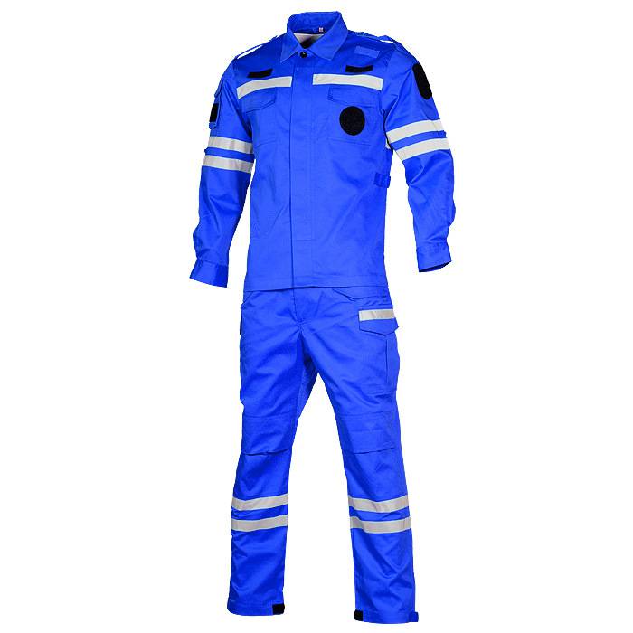 消防应急救援训练服火焰蓝森林消防员装备作训服