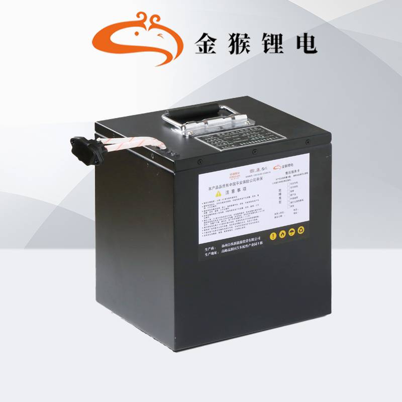 【低速车锂电池48伏220安三元锂磷酸铁锂电瓶电源图片】低速车锂电池