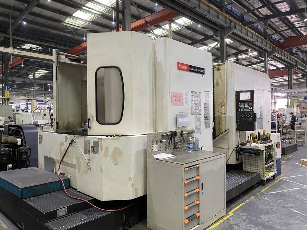 处理马扎克fh6800双工位双工位卧式加工中心二手卧加