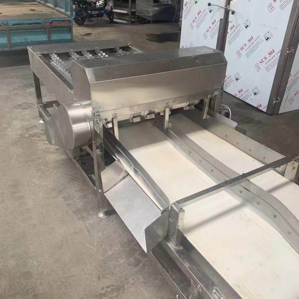 全自动刀鱼段切割机刀鱼切段机刀鱼切块机刀鱼切割设备