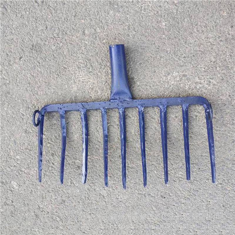 矿用九齿石渣拉耙拉耙铁路道碴大拉耙铁路拉渣耙石碴整理耙七叉齿钉耙