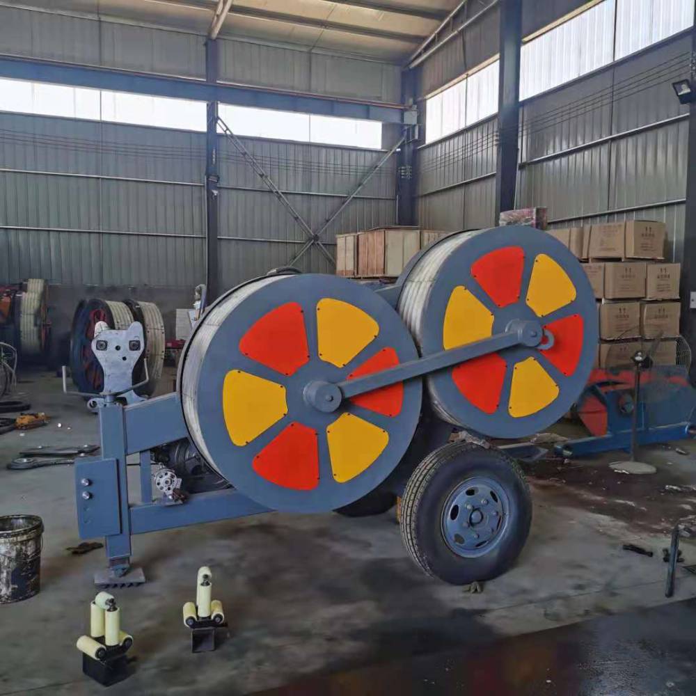 液压式张力放线机主动式3吨张牵引机线路张力放线液压张力机