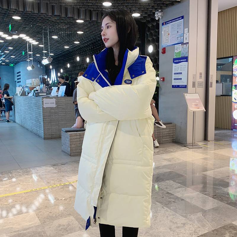 辽宁盘锦羽绒棉衣女式冬装韩版套头女士宽松毛衣外套藏在农村的暴利小生意