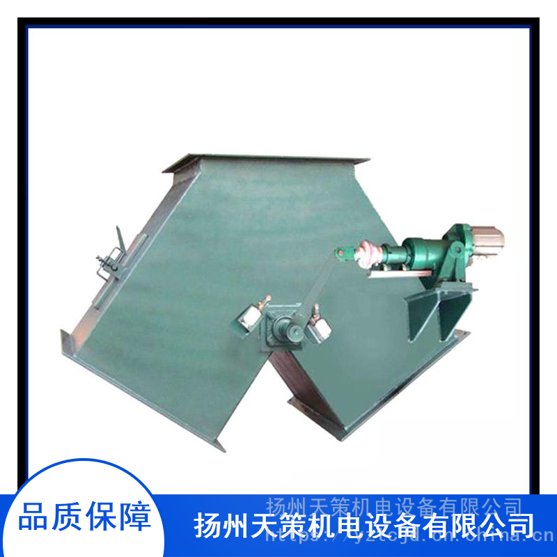 企业介绍产品实拍电动三通挡板   该挡板是在原翻板的基础上,调整两块