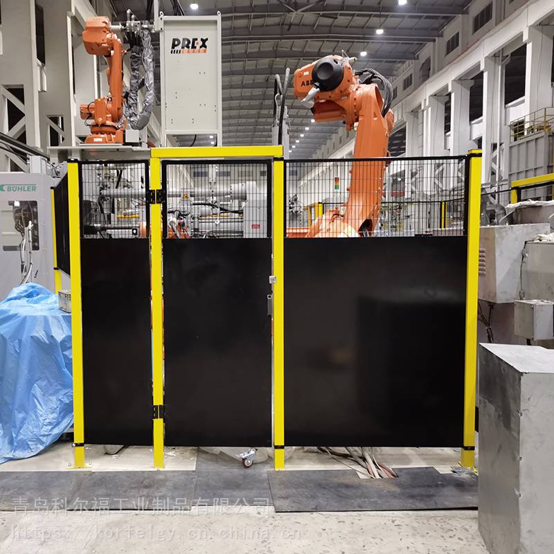 全喷塑机器人防护围栏设备防护网机械护栏