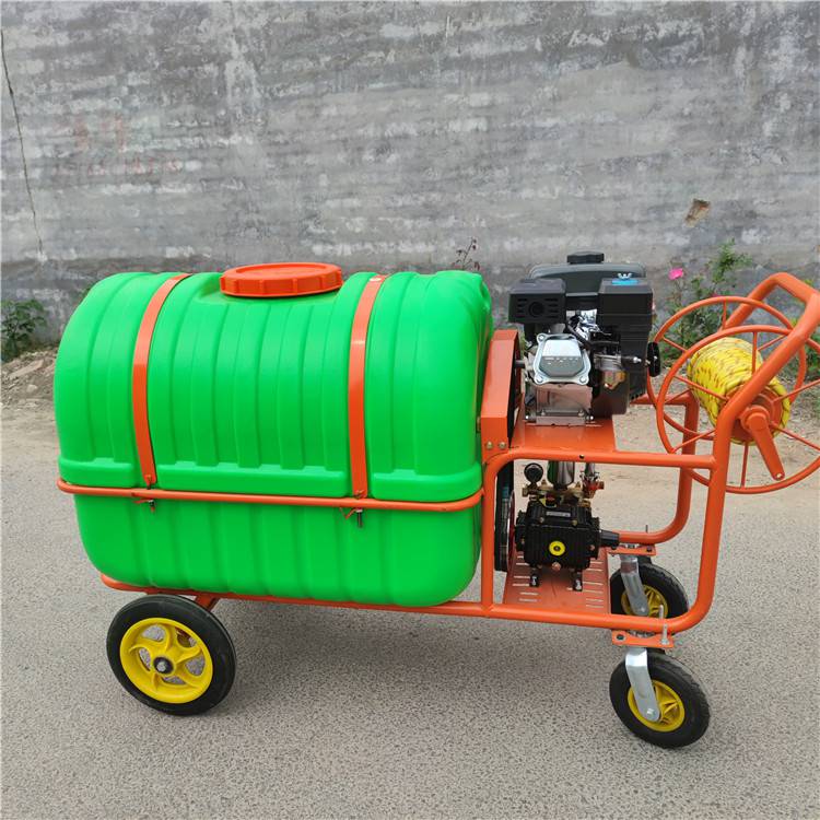 城街绿化喷雾机高压农用打药机新晨拉管式电动喷药机