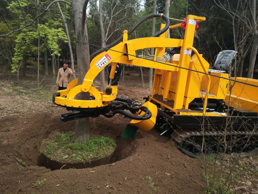 三普挖树机3wsl16型挖树机参数四瓣移树机园林苗圃用的挖树机器