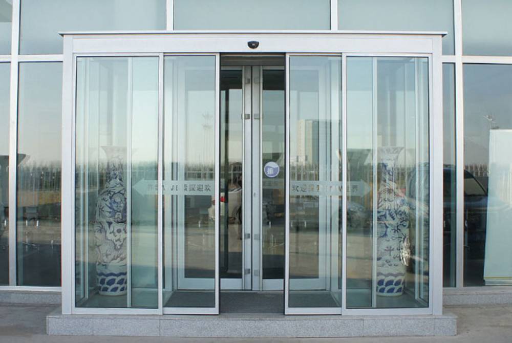全铝型材自动感应门厂家定做商场酒店办公楼自动门