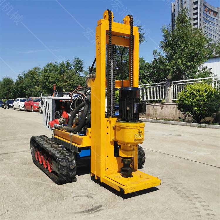 冲击式小型潜孔钻机狭小空间潜孔钻机小型钻孔机