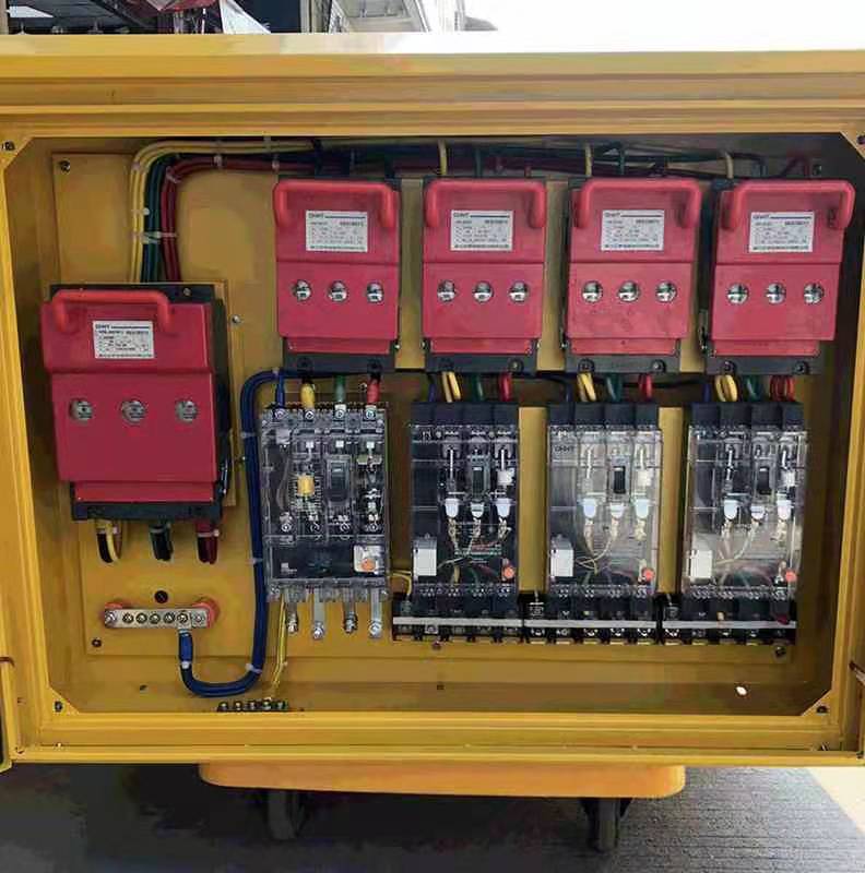 工地移动箱一级二级三级配电箱配电柜户外防雨柜工程电箱七路分箱