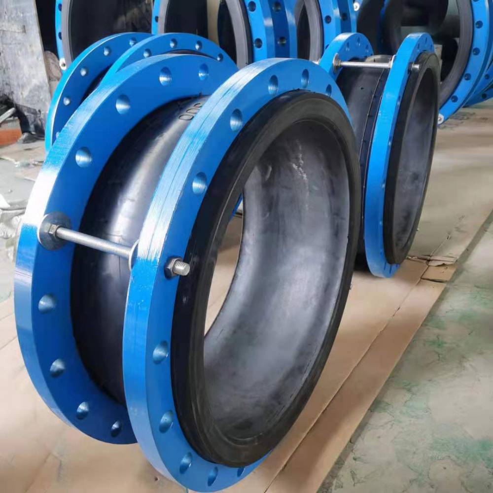 dn900衬四氟乙烯橡胶膨胀节大翻边高压橡胶软接头epdm橡