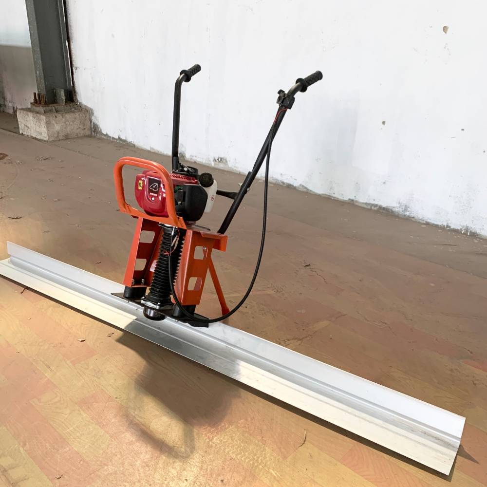3米汽油振平尺马路地面刮平器乡村道路找平尺