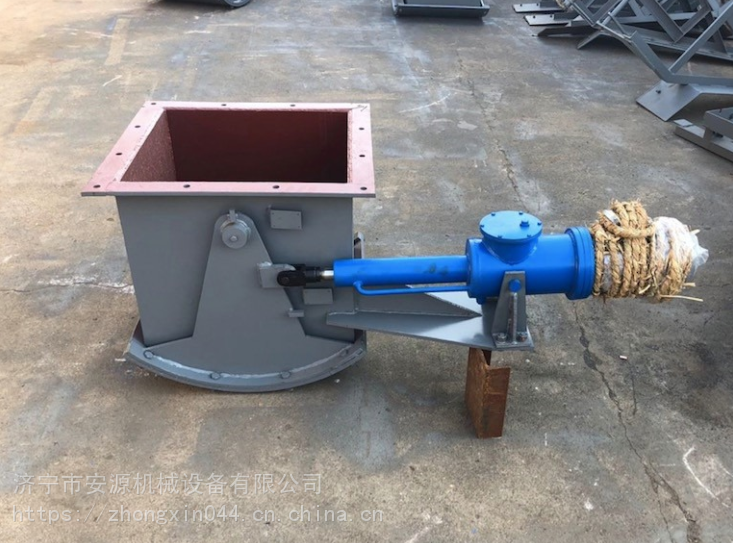 定制dez500电液动腭式闸门腭式放料闸门料仓板腭式闸阀