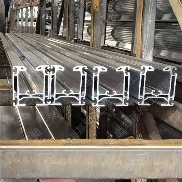 定制穿梭车轨道rgv小车轨道弯圆弧形地轨型材铝合金导轨平板车机轨