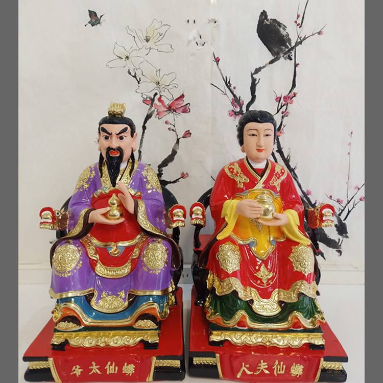 五大家族保家仙神像五显财神佛像狐仙黄仙白仙柳仙灰仙蟒仙胡三太爷太