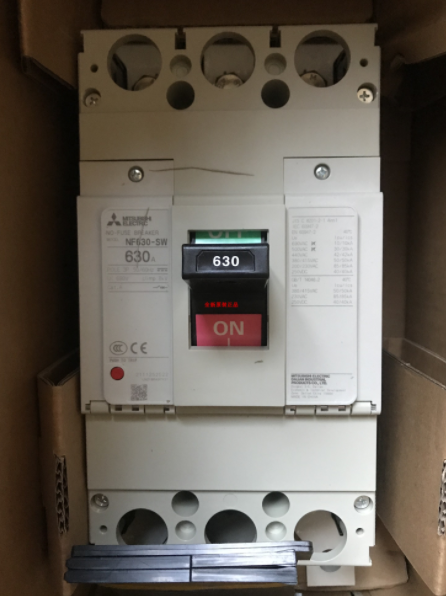 原装日本三菱mccb断路器空气开关nf630-sw 3p 500a 600a 630a cw