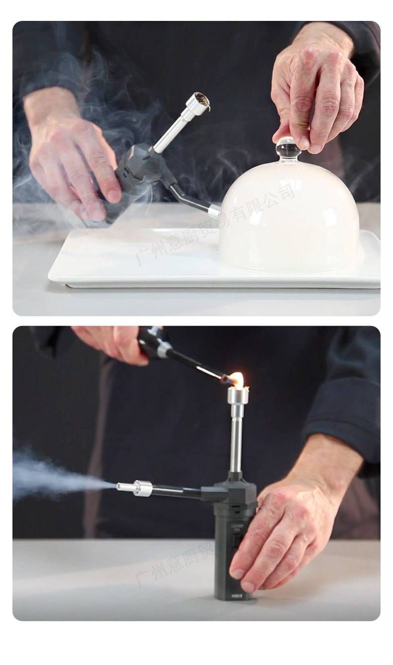 chef烟熏枪分子美食烟熏器创意鸡尾酒烟雾西班牙阿拉丁烟熏枪