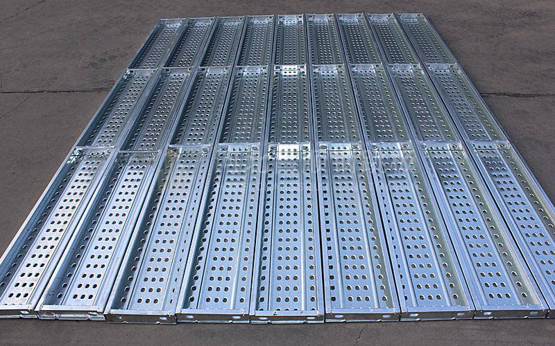 防腐热镀锌钢跳板电厂用3米脚踏板钢跳板