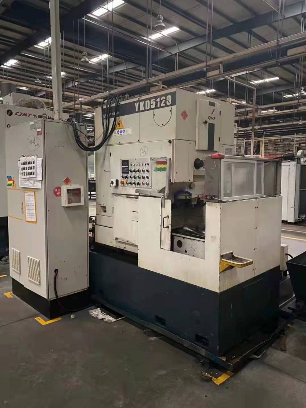 转让二手宜昌长机ykd5120数控锥度插齿机二手插齿机