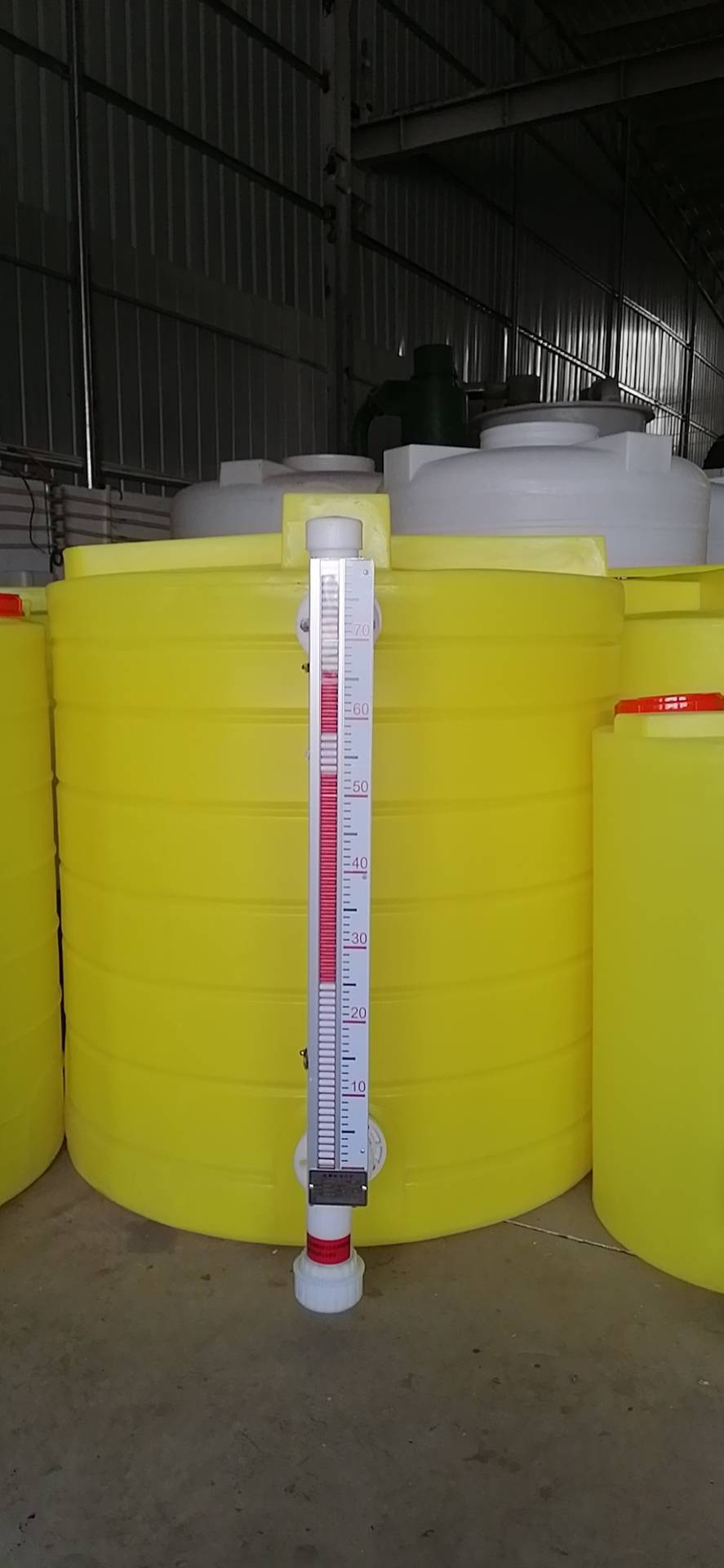 2000l搅拌桶pe加药箱2立方化工搅拌罐带翻板液位计水箱储罐