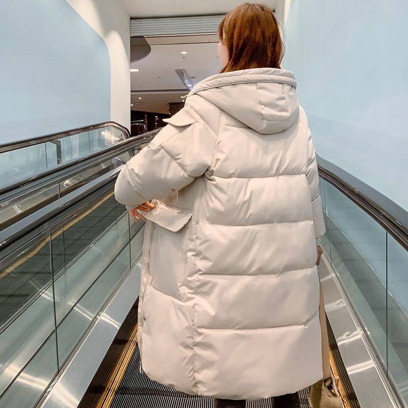 江苏扬州尾货订单羽绒服女式宽松百搭外穿型上衣女实体服装店进货渠道