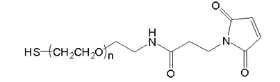 马来酰亚胺聚乙二醇巯基 MAL-PEG-SH