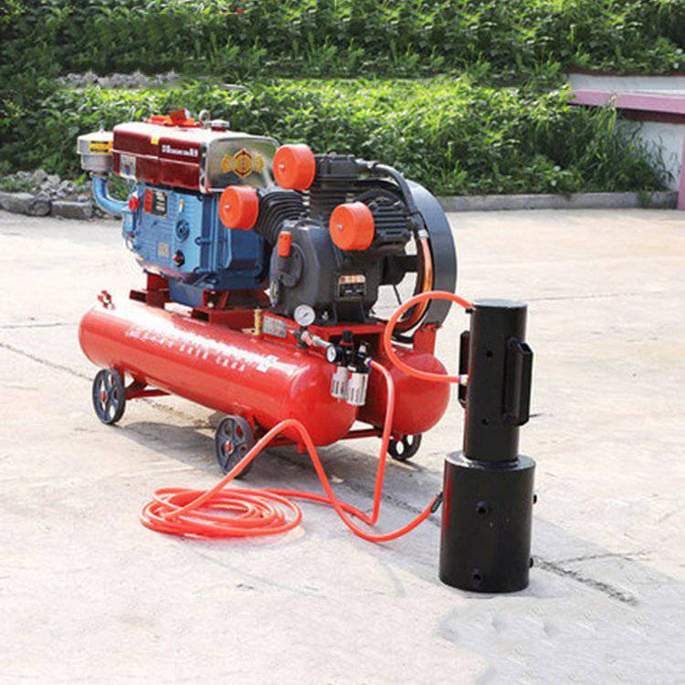 气动冲击压桩机便携式气动手持式小型气动压钢管防汛打桩机