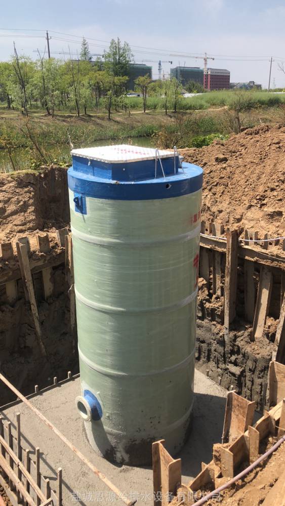 grp一体化预制泵站整体规模要求