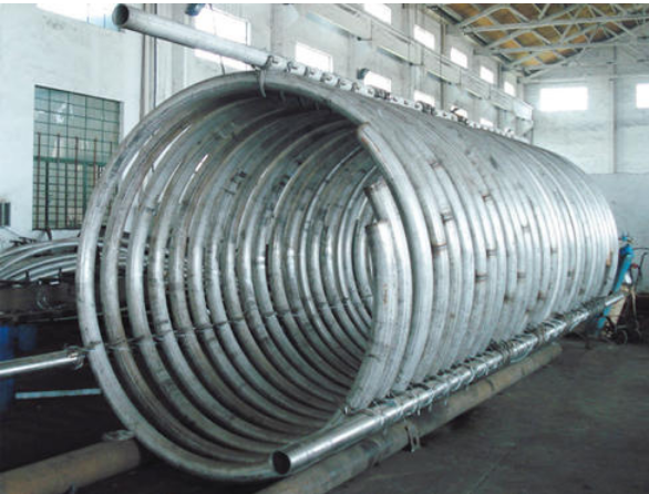 圆盘干燥机半管式夹套常州市力兆机械