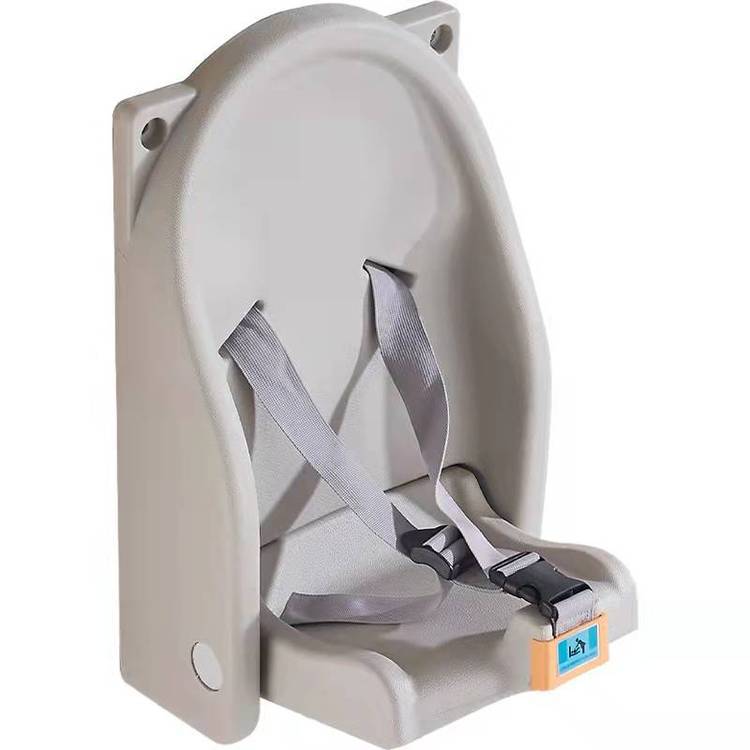 壁挂式可折叠婴儿座椅第三洗手间配套设施用品安全防护PE环保材质