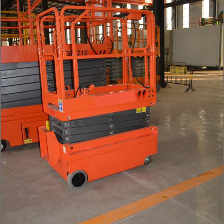 全自动升降平台剪叉移动式自行高空作业车型电动升降台