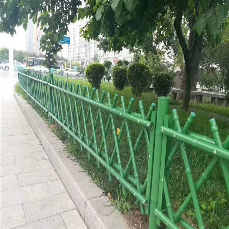 仿竹篱笆护栏 价格优惠 竹节管围栏 万泰