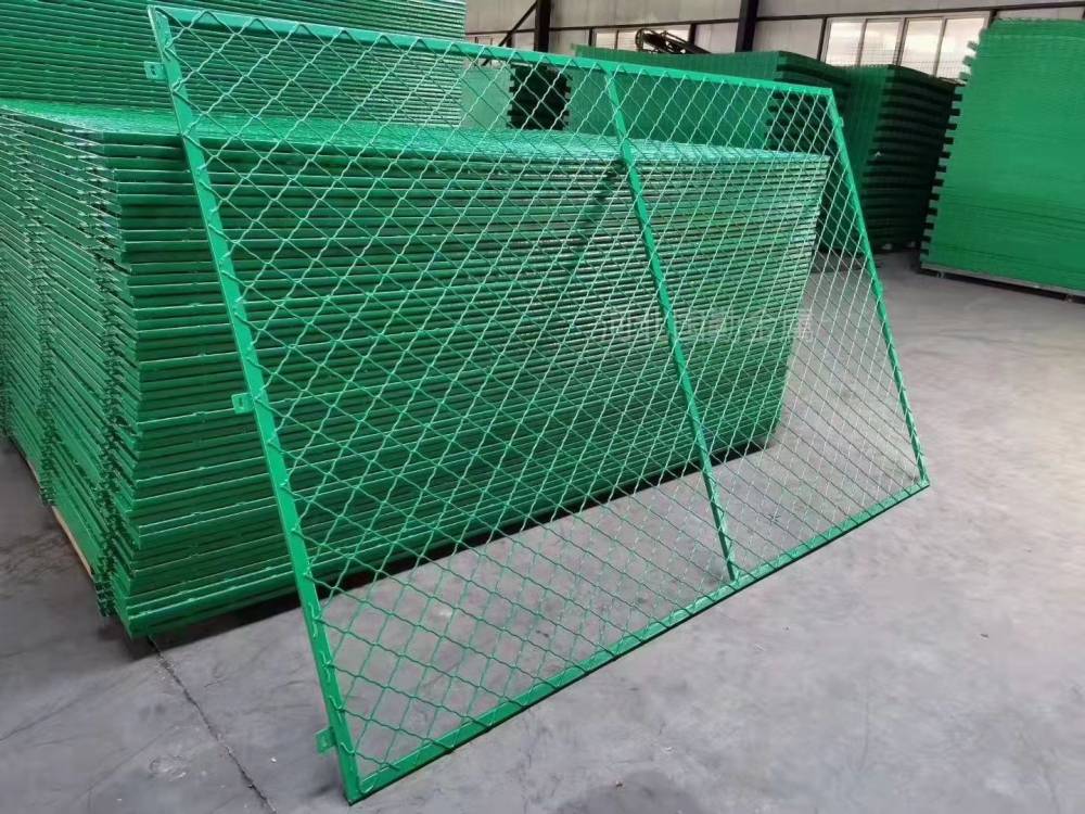 娄底角铁立柱防护围挡a永州焊接网隔离栅a静电喷涂美观防锈