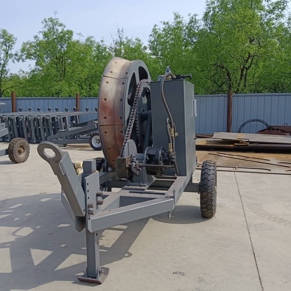 075吨被动式张力机双轮液压张力机3吨电力放线导线张力机厂家