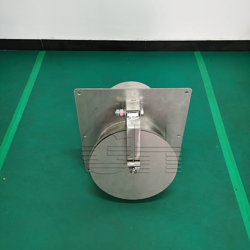 不锈钢法兰拍门检查井不锈钢拍门防倒灌拍门截污井拍门低流阻拍门