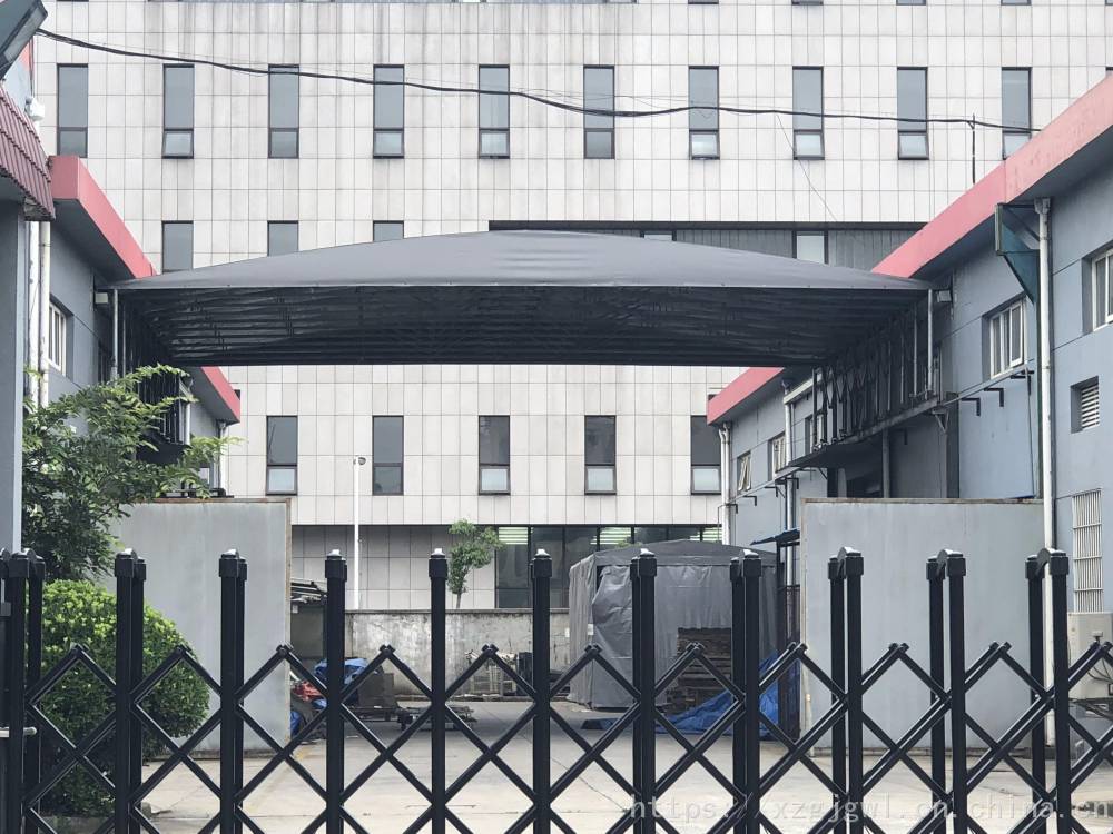 钢结构雨篷拱形遮阳蓬防雨防晒篷导轨棚活动固定遮阳篷仓储雨棚遮阳篷