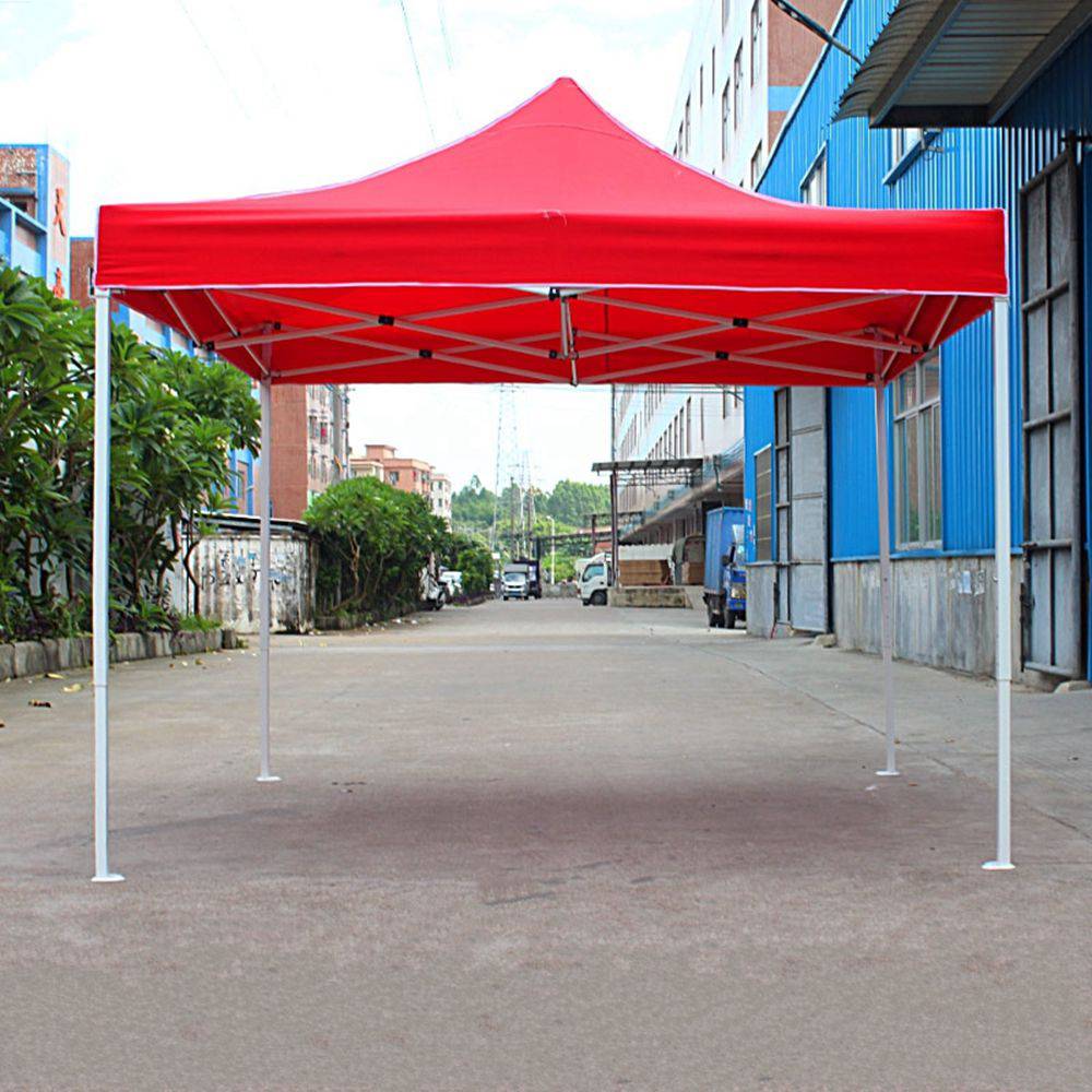 四条腿大伞 折叠方形帐篷 活动用遮阳棚 18公斤重支架