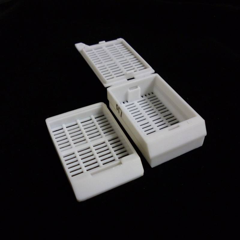 12mm加深加高组织包埋盒大组织连体带盖包埋盒批发