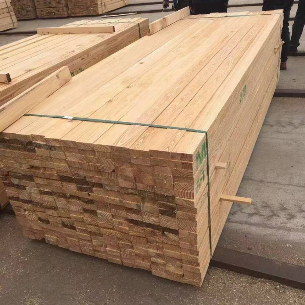 贵阳4米奥松木方高层地下室实木板托盘料可定制加工图片