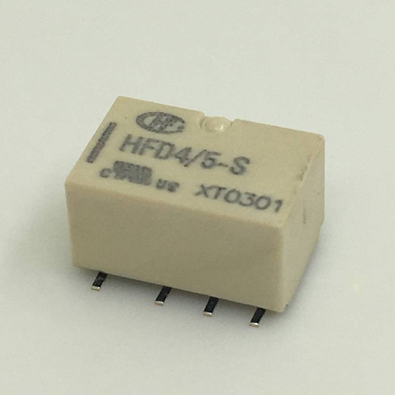 信号继电器hfd445shfd45shfd412s两开两闭8脚2a贴片宏发继电器