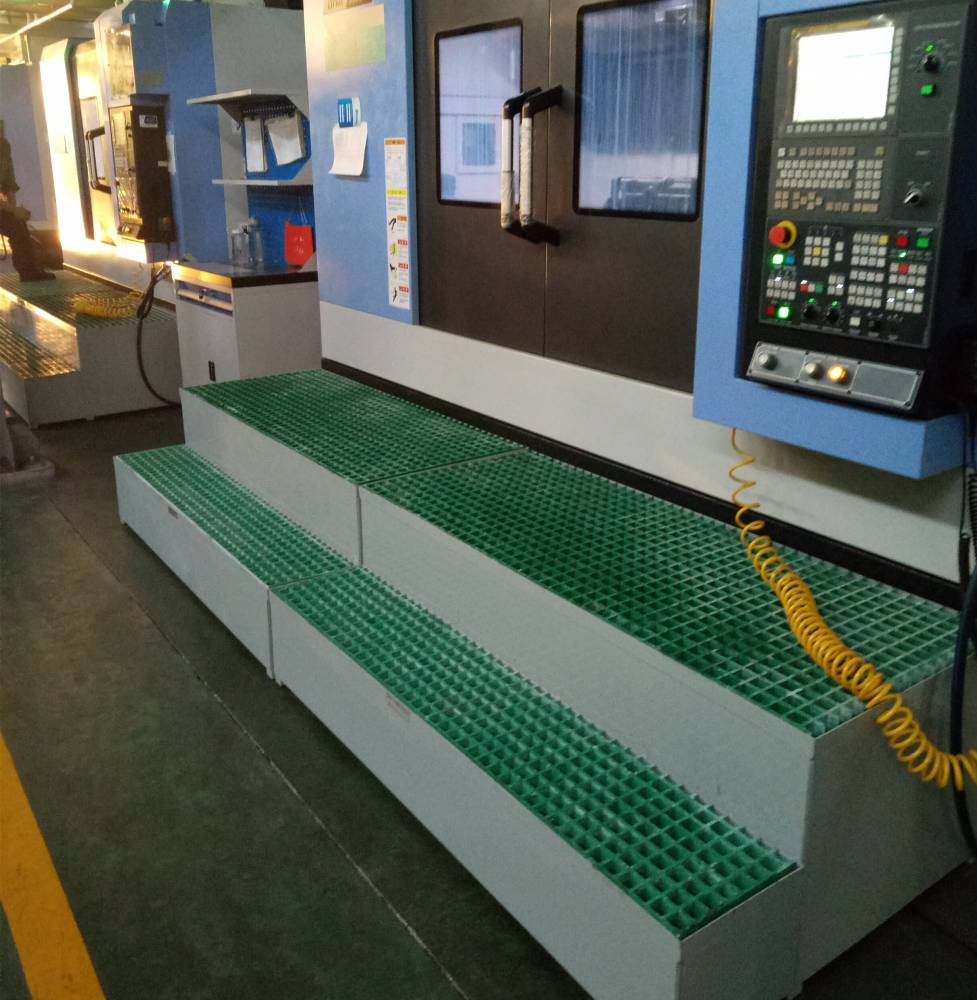 钢格栅机床脚踏板二步三步防滑踏步梯子稳固机床脚踏板仓库台阶脚垫